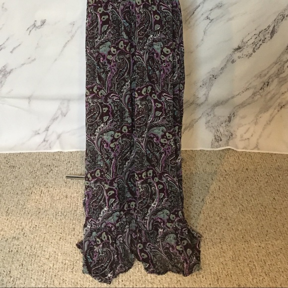 Xhilaration Halter Maxi Dress Sz L - Picture 2 of 8